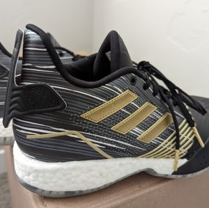 Adidas Mens TMAC Millenium Basketball Shoes - Black/Gold : Size 8